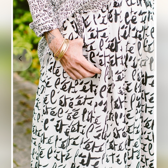 Mii Collection 100% cotton summer skirt - Picture 2 of 8